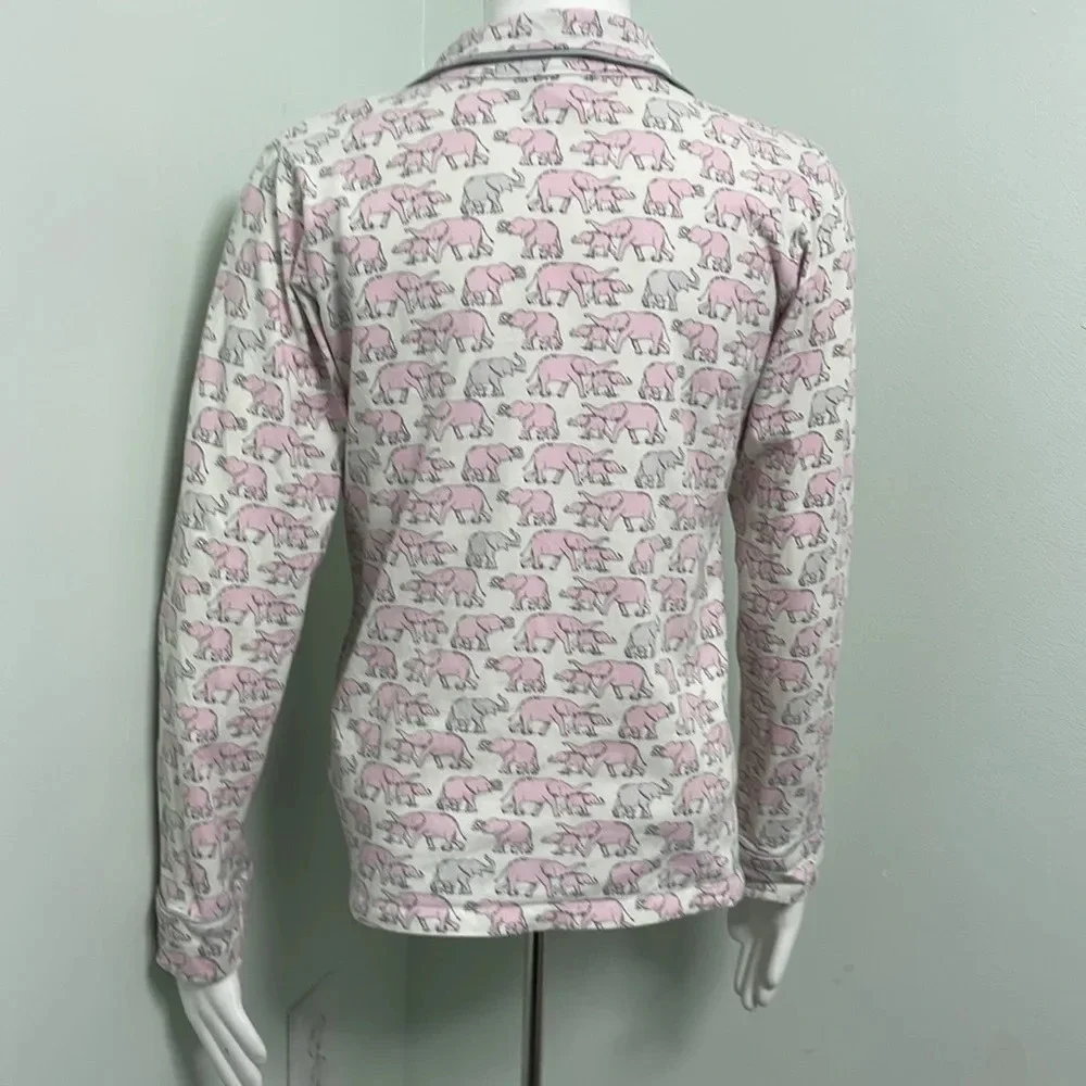 BedHead Pink Elephant Pajama Set Small